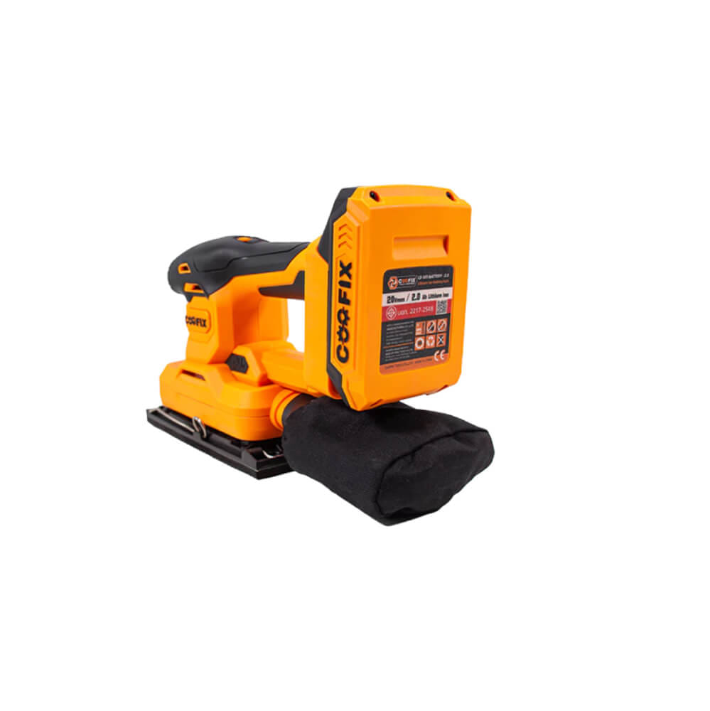 เครื่องขัดกระดาษทรายไร้สาย COOFIX รุ่น CF-CES002 แบตเตอรี่ 20V